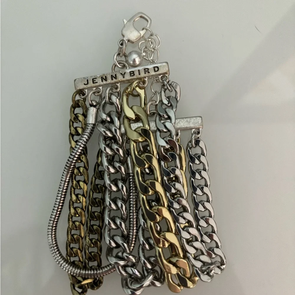 JENNY BIRD Austin Cuff mixed metals bracelet - Picture 5 of 5